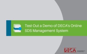 Test demo online sds management system